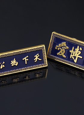 勋章革命胸章纪念章天下为公胸针金属文艺先生别针起义徽章武昌