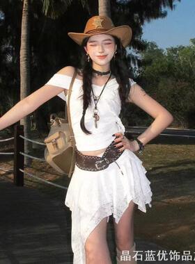 复古腔调女生项链西部牛仔风潮流