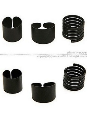 ins风学生戒指简约宽韩版冷淡风