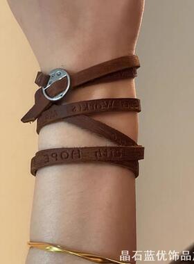 流浪废土系列小众复古choker项圈