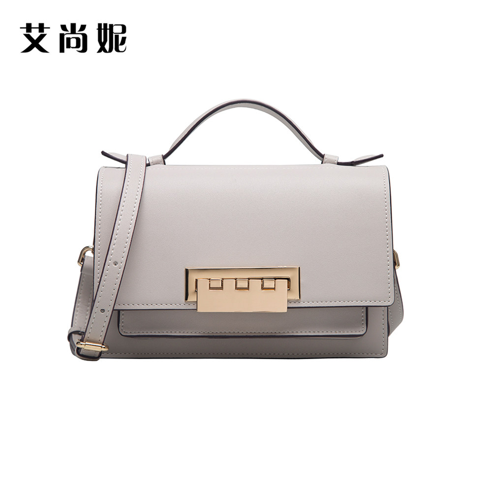 真皮宽肩带2020新款潮秋冬包风琴包 艾尚妮箱包女士包袋