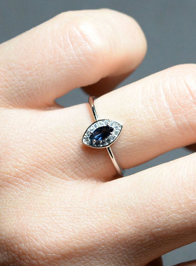 碧玺戒指天然水晶女款