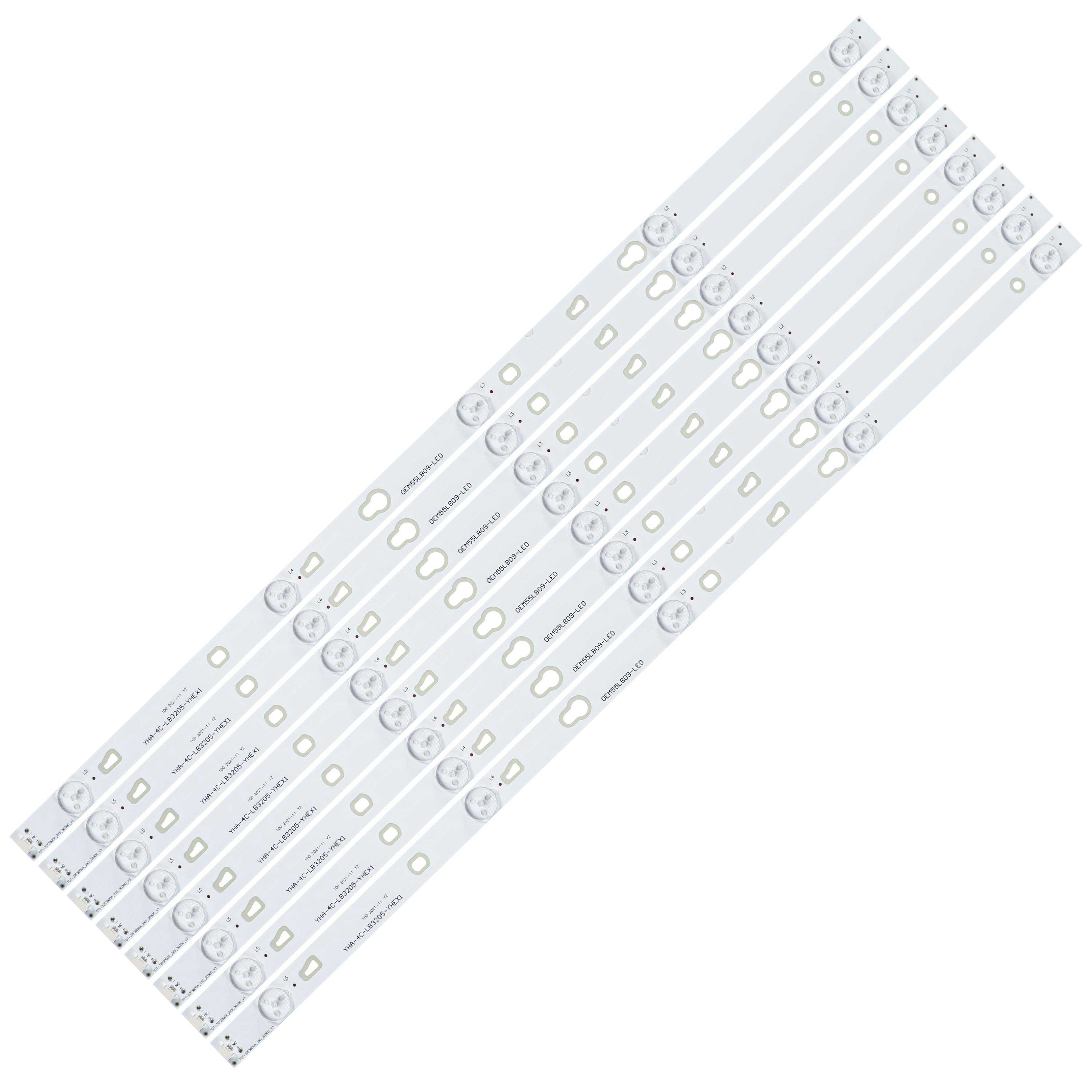 适用于TCL D55A710/810 L55F3800A LE55D8600美乐55M80A/M81A灯条 - 图3