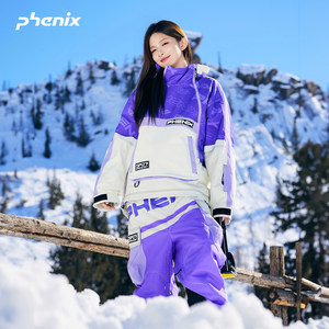 phenix菲尼克斯SP27滑雪服女2026新款加棉保暖单双板防水雪服套装
