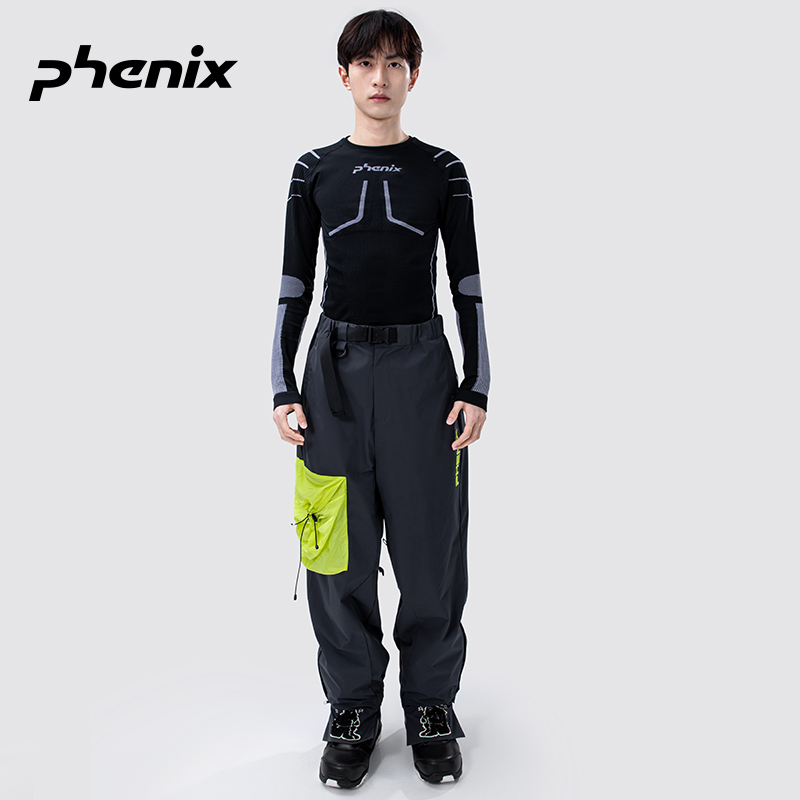 phenix2024年春季新款PHETI雪怪系列男女款单双板滑雪裤防水防风 - 图0