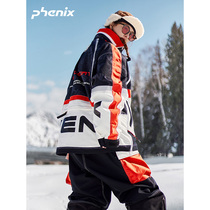 phenix Phoenix SP27 male and female single double board ski suit retro style outdoor waterproof warm jacket