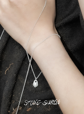 STONESURGE纯银松仁项链