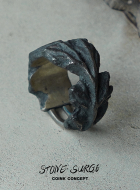 STONESURGE925纯银草本戒指