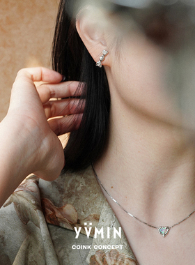 YVMIN尤目925纯银原创锁骨链