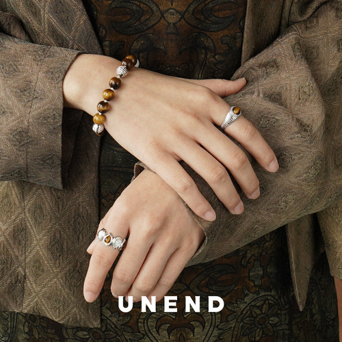 UNEND止续 纯银海湾Cove手链 原创设计师高级贝母虎眼石 默叙 - 图2