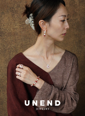 UNEND止续循纹Kora项链