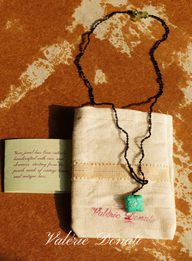 VALERIEDONATI丝绸护身符项链