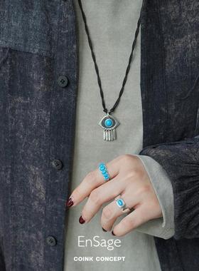 EnSage原创设计手工银饰项链