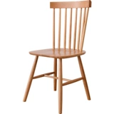 Стул Windsha Nordic Домохозяйство с твердым древесином Стул Простой современный сеть красный черный орех из дерева