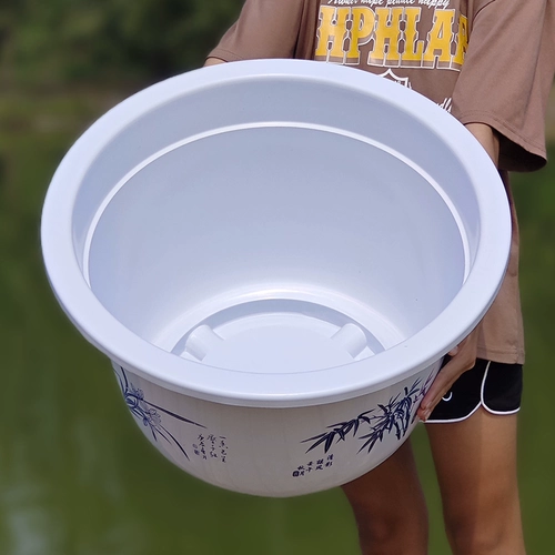 Пластиковый большой цветочный горшок, очень большой керамический дорожный аквариум, большой размер, увеличенная толщина