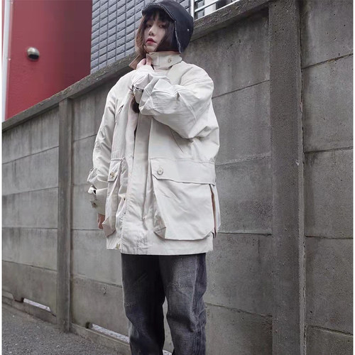 22SS DW pier39SS Tech Field jaket 翻领多口袋猎装夹克外套 - 图0