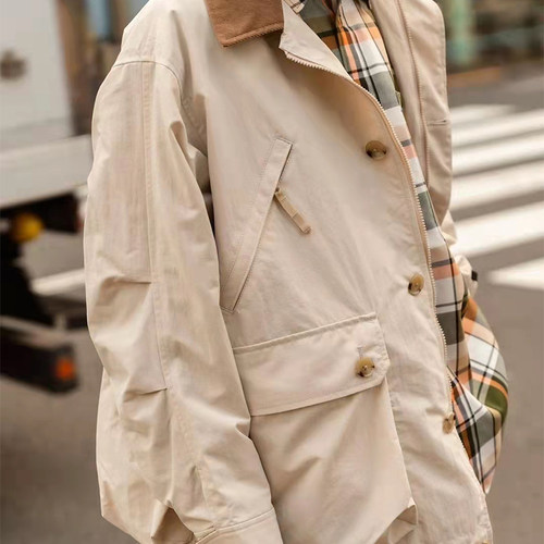 22SS DW pier39SS Tech Field jaket 翻领多口袋猎装夹克外套 - 图1