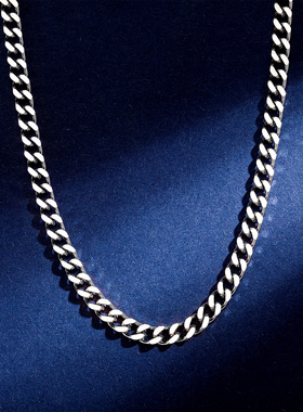 TOP不锈钢古巴链锁骨链不褪色