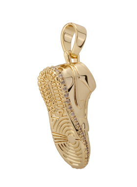 TOPGRILLZ新款嘻哈吊坠满钻AJ球鞋项链个性男女饰品卫衣链潮配饰