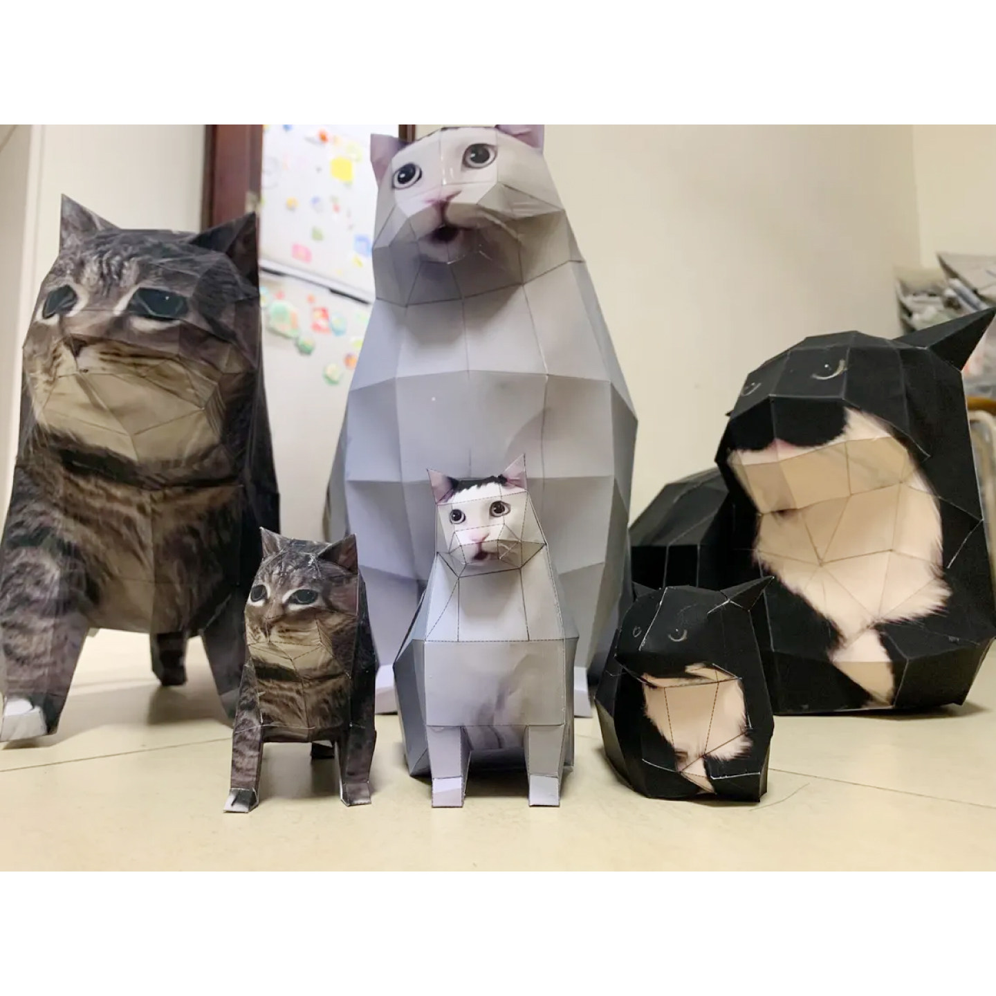 oiiai猫meme纸模型图纸huh猫Polite猫旋转疑惑苹果香蕉猫手工DIY,淘宝优惠券,粉丝福利购,淘宝优惠卷