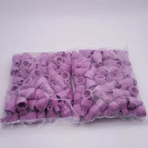 氩弧焊机枪头焊枪瓷嘴焊枪配件耗材硅胶管MQ150氩弧焊6X30好枪嘴 - 图3