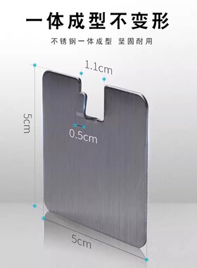 铁艺免打孔粘胶挂钩墙壁强力钩壁挂墙面装饰个性客厅卧室墙上粘钩