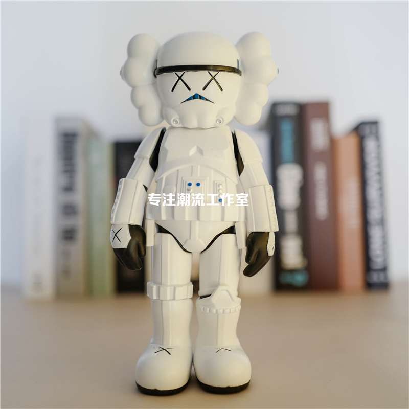 星战Boba Fett公仔玩偶Star Wars潮玩潮牌潮流摆件sz-sujiao-kaws-图0