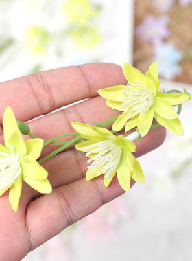 三叉菊花花朵仿真花假花