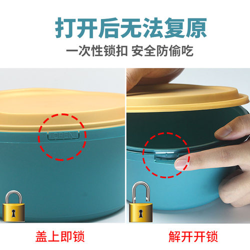 一次性打包盒圆形酸菜鱼高端锁扣盆火锅龙虾3000ml商用大容量超大 - 图0