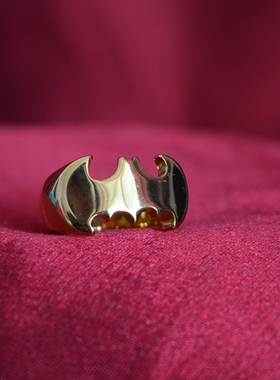 欧美风影视周边镀金装备钛钢戒指