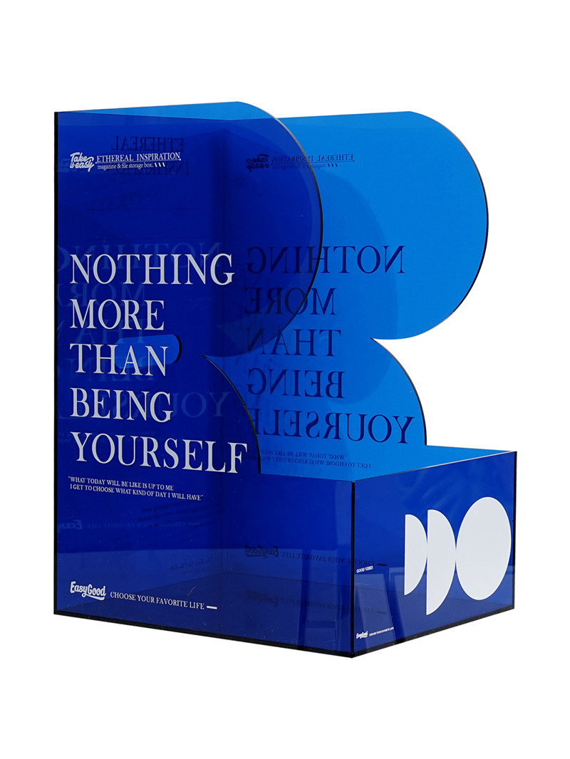 Easygood档案收纳盒资料文件架桌面整理盒文件夹办公桌书立盒书架,淘宝优惠券,粉丝福利购,淘宝优惠卷