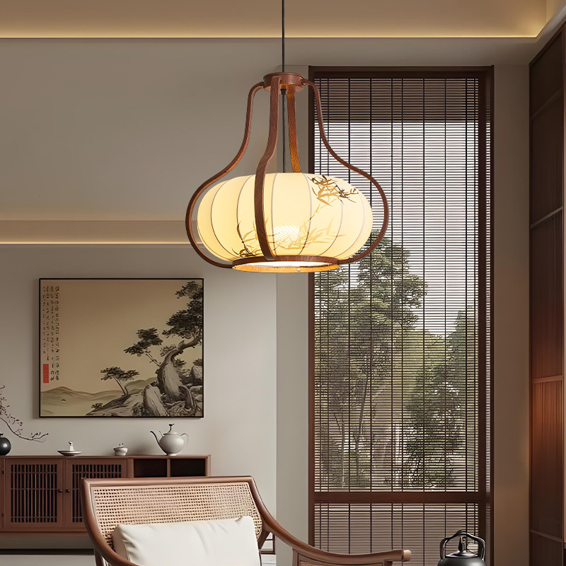 宋代美学卧室书房吊灯中古风复古禅意新中式茶楼餐饮餐厅茶室吊灯,淘宝优惠券,粉丝福利购,淘宝优惠卷