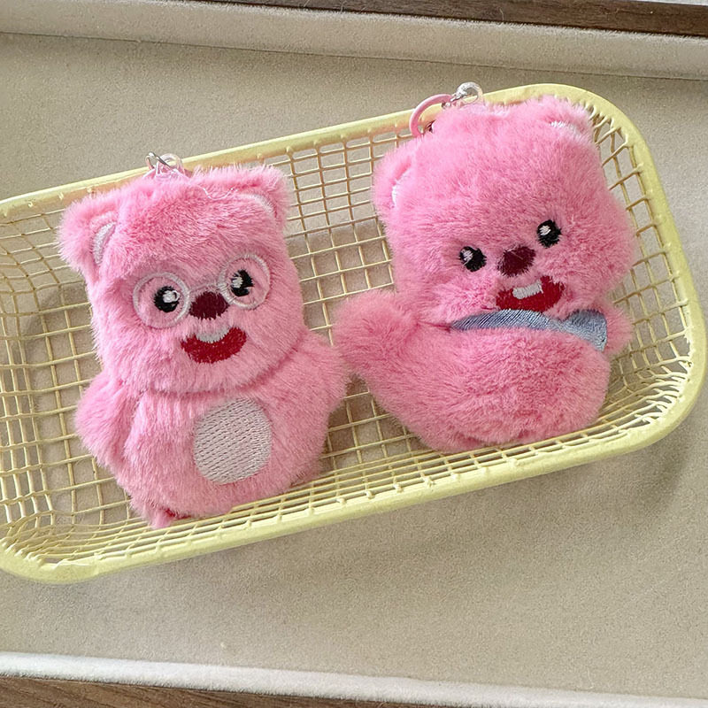 新款 可爱卡通露比钥匙扣粉嫩少女心LOOPY挂件学生礼物包包小挂饰,淘宝优惠券,粉丝福利购,淘宝优惠卷