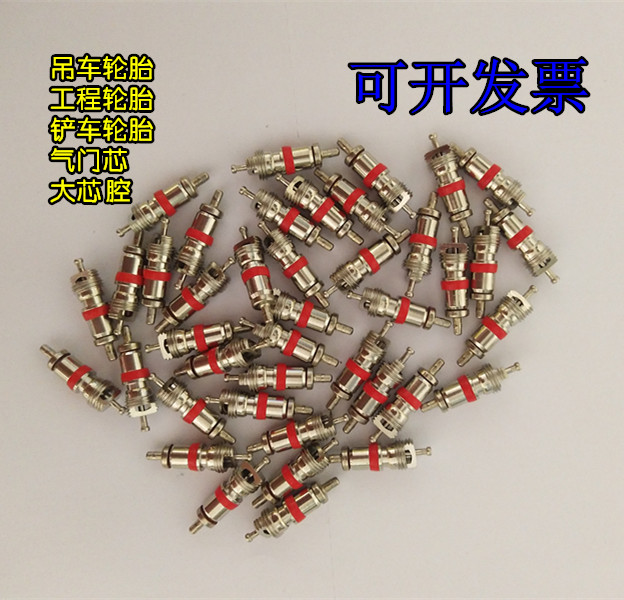 385/95R25 14.00R25吊车轮胎气门芯 工程轮胎气门芯气门嘴纯铜 - 图0