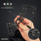 Delta action composite bow metal model