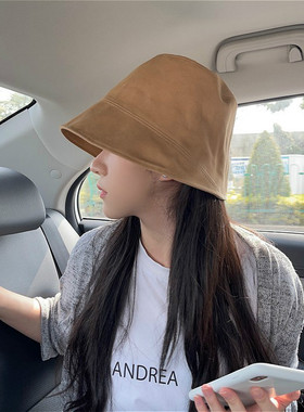网红渔夫帽女素颜显脸小遮阳帽子