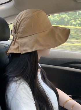 显脸小uv防晒遮阳渔夫帽