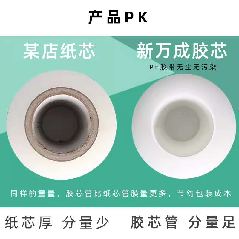 pe保护膜胶带门窗家电五金铝材洗衣机贴膜宽100cm防护膜透明自粘 - 图2