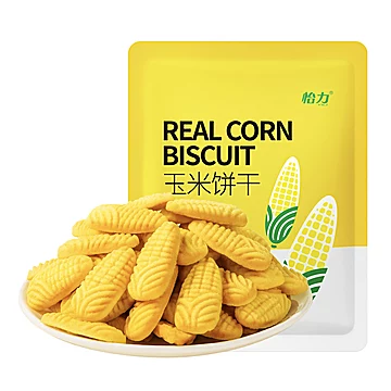 【怡力】儿童辅食玉米杂粮饼4袋*80g