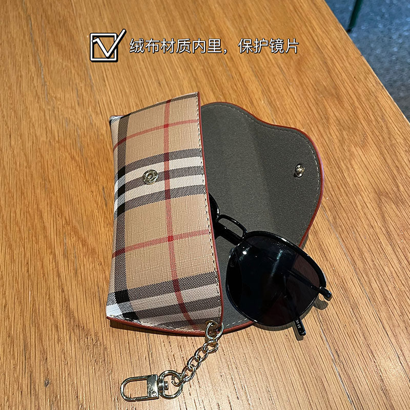 时尚抗压便携式眼镜盒男女近视眼镜收纳包挂件太阳墨镜保护袋通用,淘宝优惠券,粉丝福利购,淘宝优惠卷