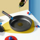 Carrot titanium non-stick cookware set for home use