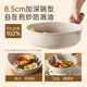 Carrot Titanium Deepened Non-Stick Pan Frying Wok