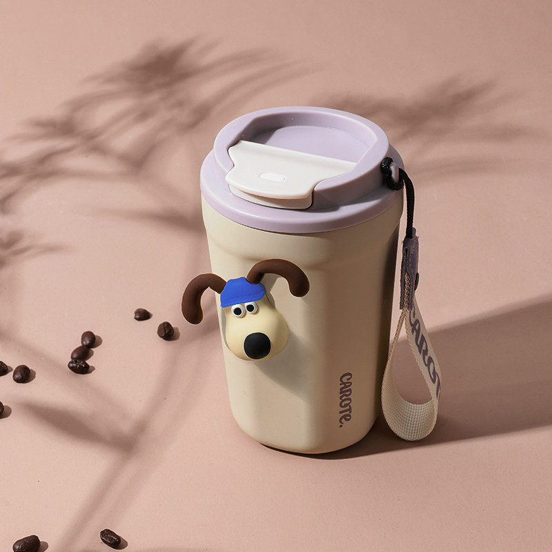 卡罗特陶瓷覆层内胆咖啡杯保温杯 carote卡罗特保温杯