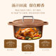 Carrot cast iron enamel pot casserole soup pot