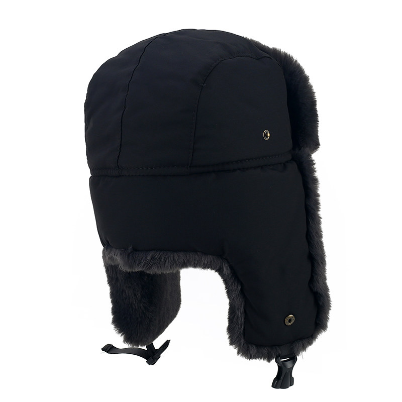 帽子男士2025新款冬季雷锋帽加绒加厚防风护耳帽东北骑车保暖棉帽,淘宝优惠券,粉丝福利购,淘宝优惠卷