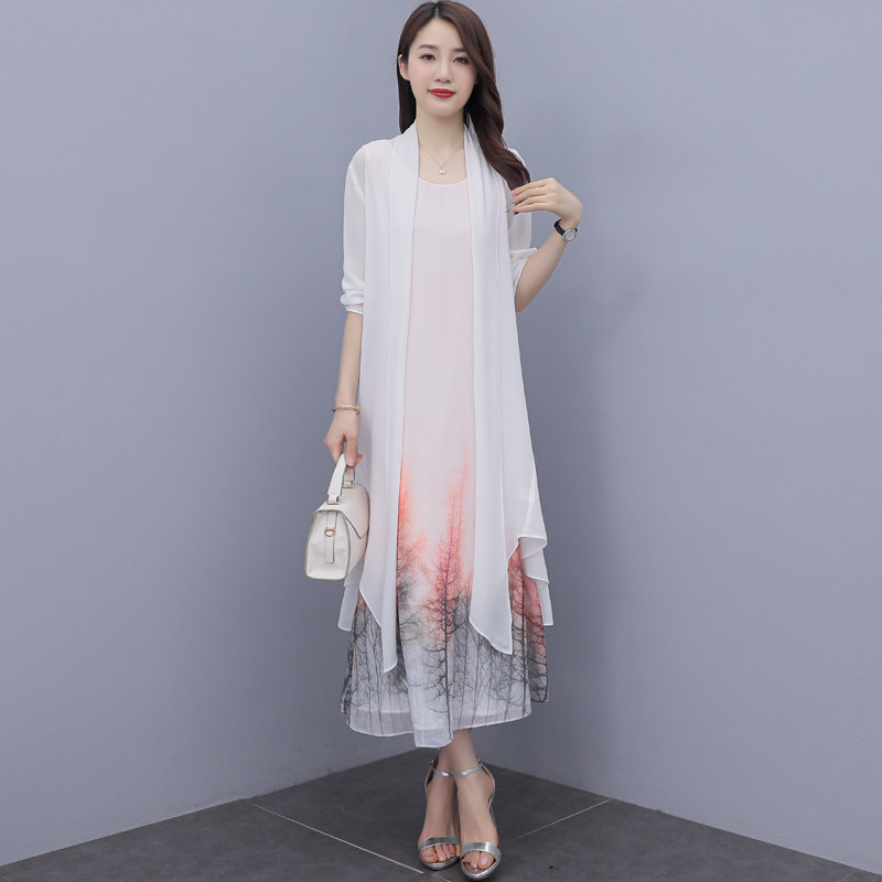 雪纺小披肩配裙子夏新款中国风开衫 丽淘衣秀短外套