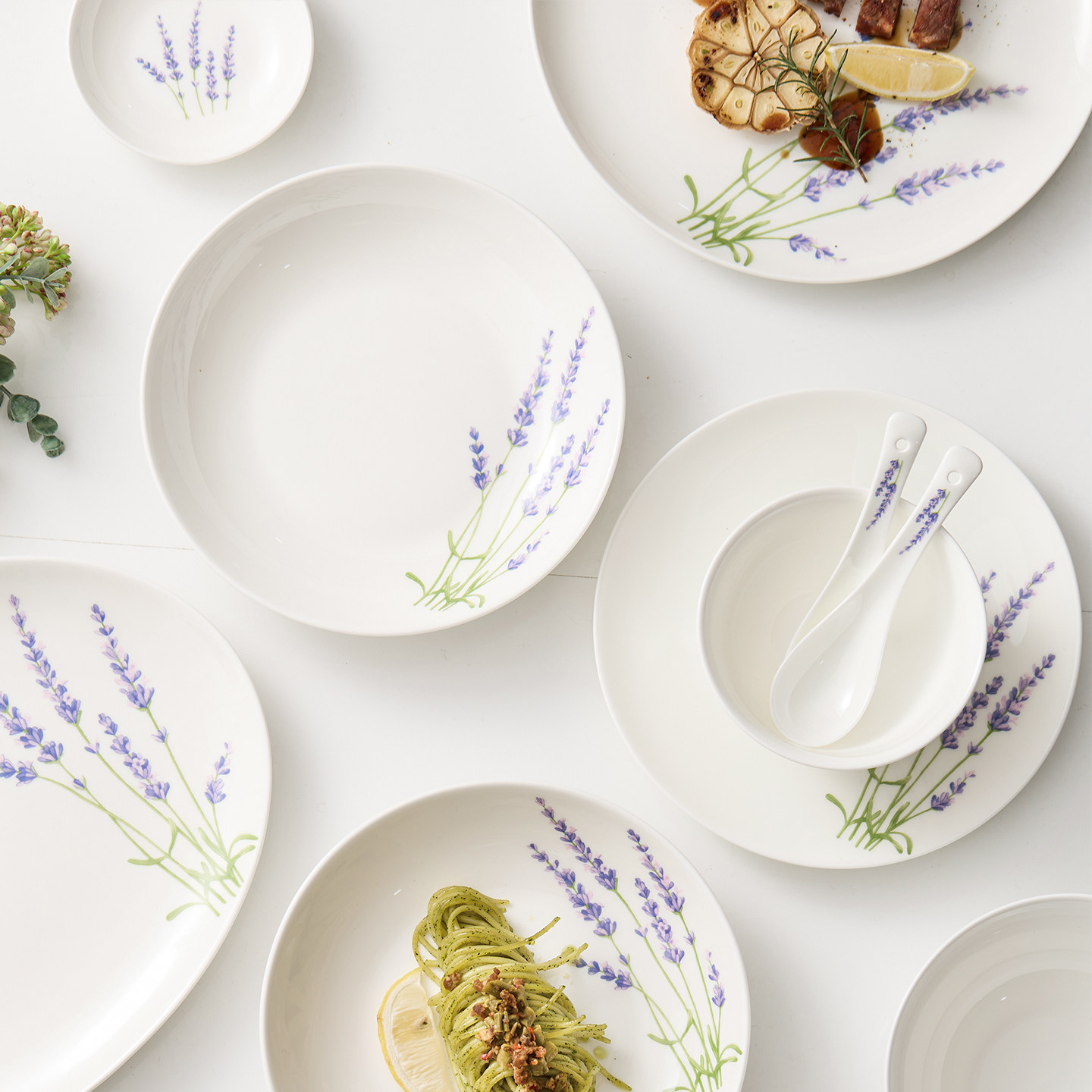 骨瓷碗碟套装家用餐具陶瓷中式碗盘健康可微波,淘宝优惠券,粉丝福利购,淘宝优惠卷