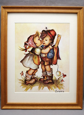 德国实木画框装饰摆件