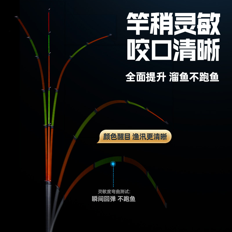 筏杆筏竿套装全套冰钓阀杆伐竿软尾小筏竿碳素远投岸抛筏钓竿鱼竿