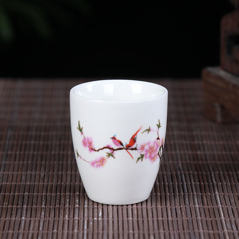 陶瓷白酒杯烈酒杯小酒杯套装创意酒盅酒杯陶瓷一口杯供奉祭祀酒具,淘宝优惠券,粉丝福利购,淘宝优惠卷